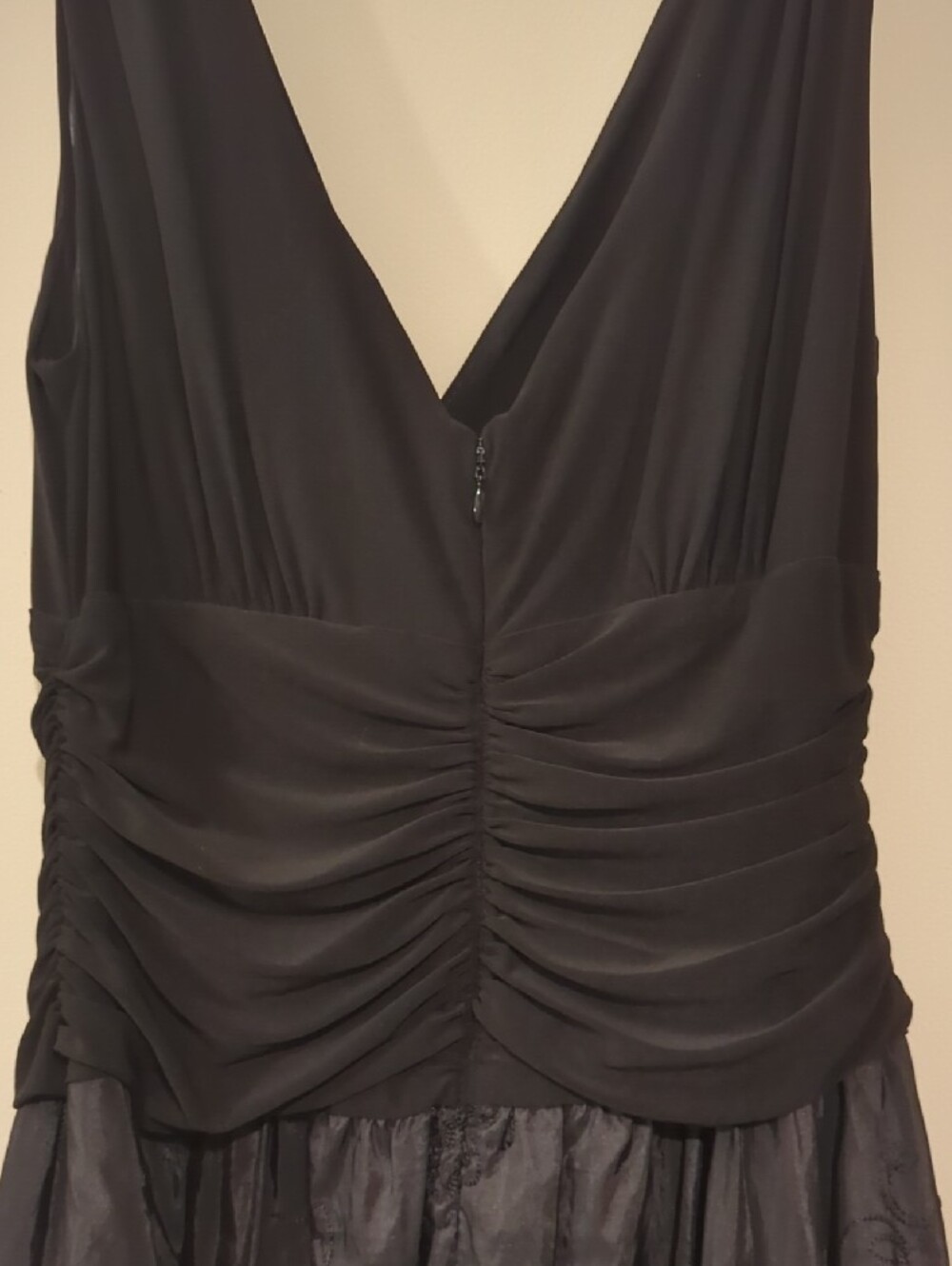S.L. Fashions Black Long Sleeve Dress with Coordinating Bolero - Picture 10 of 10